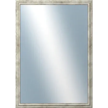 Zrcadlo DANTIK - Zarámované zrcadlo - rozměr s rámem cca 50x70 cm z lišty TRITON stříbrná (2143)