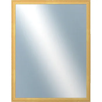 Zrcadlo DANTIK - Zarámované zrcadlo - rozměr s rámem cca 70x90 cm z lišty LYON zlatá (2703)