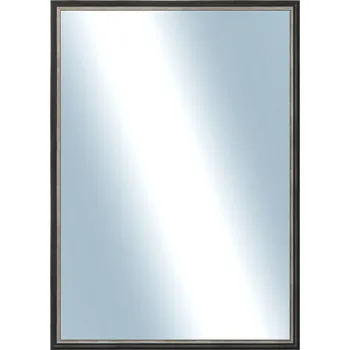 Zrcadlo DANTIK - Zarámované zrcadlo - rozměr s rámem cca 50x70 cm z lišty Anversa piccola černá AG (3146)