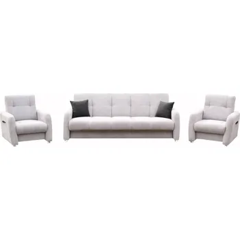 Sedací souprava Sedací souprava klasická Sali 3R+1+1 - Sedací souprava rozkládací 3R+1+1