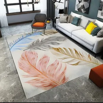 Koberec Moderní luxusní koberce do obýváku a ložnice | koberec s geometrickými tvary - 2,60 x 90 cm 24 x 36 palců