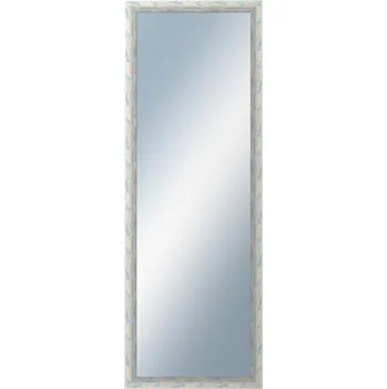 Zrcadlo DANTIK - Zarámované zrcadlo - rozměr s rámem cca 50x140 cm z lišty PAINT zelená velká (2964)