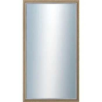 Zrcadlo DANTIK - Zarámované zrcadlo - rozměr s rámem cca 50x90 cm z lišty TAIGA béžová (3105)
