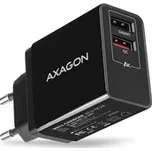 AXAGON QUICK a SMART nabíječka do sítě, 2x USB port QC3.0/AFC/FCP + 5V-1.2A, 24W ACU-QS24