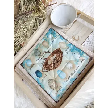 prostírání Podkafíčka - sada 4 kusů - ptačí vajíčka