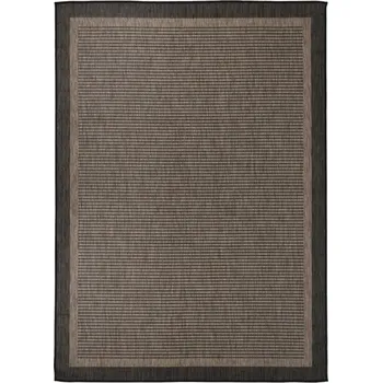 Koberec vidaXL Venkovní hladce tkaný koberec 200x280 cm tmavě hnědá