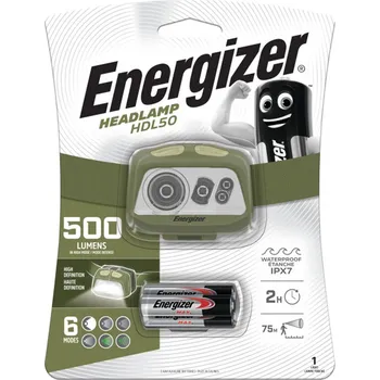 Čelovka Čelovka ENERGIZER HEADLAMP HDL50 E303836300 – Olivová