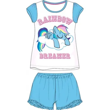 Dívčí pyžamo DOVOZ EU DÍVČÍ LETNÍ PYŽAMO MY LITTLE PONY modré Velikost: 104