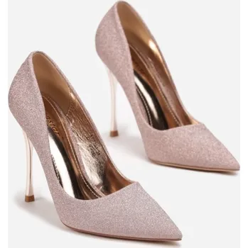 Dámské lodičky Dámské lodičky na vysokém podpatku LE0103-449 ROSEGOLD, VELIKOST 36