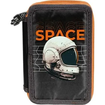 Penál PASO ŠKOLNÍ TŘÍPATROVÝ PLNĚ VYBAVENÝ PENÁL NASA