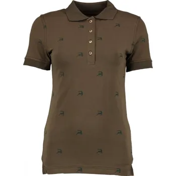 Orbis - polo triko dámské oliv (3675) 5XL