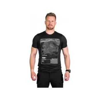 Pánské tričko Northfinder Zachery black XXL; Černá triko