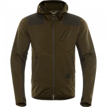 Pánská mikina HÄRKILA - Deer Stalker Fleece hoodie pánská Willow green/Shadow brown M
