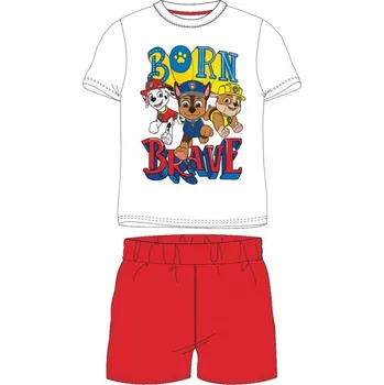 Chlapecké pyžamo DOVOZ EU CHLAPECKÉ LETNÍ PYŽAMO PAW PATROL červené Velikost: 128