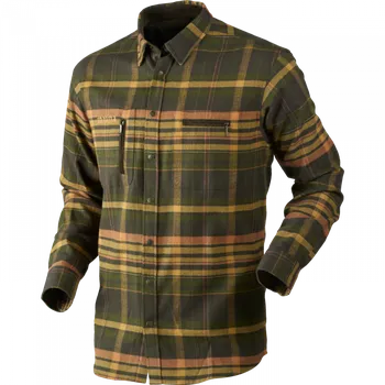 Pánská košile HÄRKILA - Eide košile pánská (Shadow brown check) 4XL