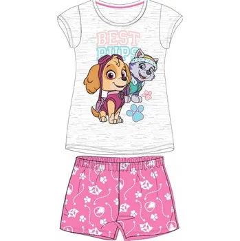 Dívčí oblečení DOVOZ EU DÍVČÍ LETNÍ PYŽAMO PAW PATROL růžové Velikost: 98