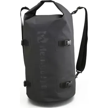 Zavazadlo na motocykl Voděodolná taška/válec/vak ideální pro motocyklisty HENLYBEGINS objem 30L, barva černá (rozměry 450 x 300 x 300 mm)