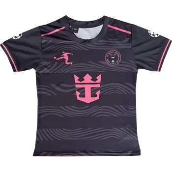 Fotbal Numberoplus Dětský fotbalový dres tričko - Inter Miami Black Messi Velikost: 14 let ( vel.158)