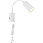 Globo Lighting Robby nástěnné svítidlo 1x25 W bílá 57911WW