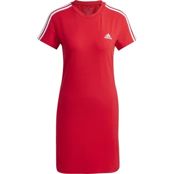 Dámské šaty Dámské Šaty ADIDAS W 3S FIT T DR IY4245 – Červená S