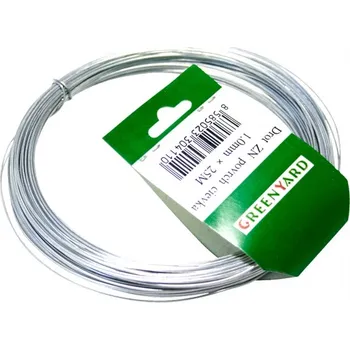 Vázací drát Nohel Garden Drát upínací zahradní zinkový stříbrný 1,2x25m