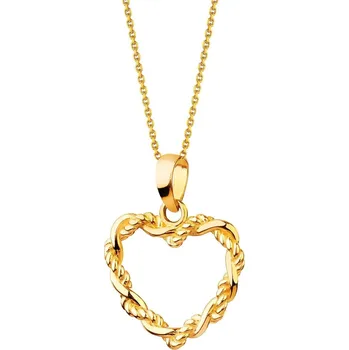 Přívěsek Zlatý přívěsek - srdce - AP534-0264