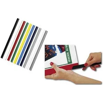 Vázací hřbet Násuvné hřbety čiré Relido pro 61-120 listů, balení 50ks