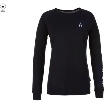 Pally'Hi Wmn's Longsleeve Scribble Logo 180 Bluek - dámské triko merino S + Doprava zdarma