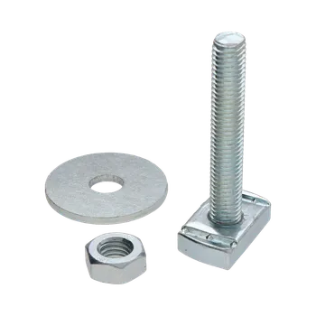 Tesařské kování KOŇAŘÍK Zostava M10x60mm pre profily 41x21 a 41x41