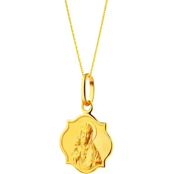 Přívěsek Zlatý přívěsek - medailon - AP534-7010