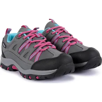 Chlapecké tenisky Dětské trekové boty Trespass GILLON LOW CUT II Trespass šedá 2825559