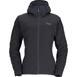 Rab Womens Xenair Alpine Light Jacket, ebony - lehká dámská izolační bunda s kapucí XL + Doprava zdarma