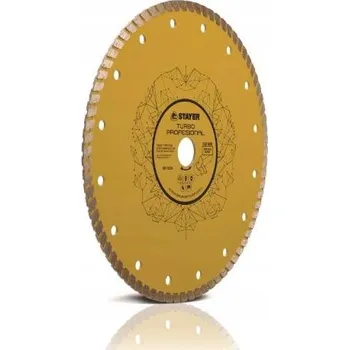 Řezný kotouč STAYER Diamantový kotouč TURBO PROFESSIONAL, Ø 230 x 22,2 x 7 mm, STAYER