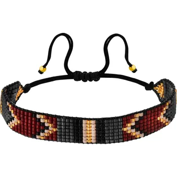 Náramek Náramek s prvky ze žlutého zlata a korálky - AP536-8270