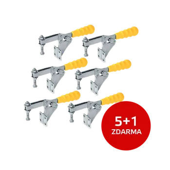 Svěrák JC Metal Sada 5+1 ks: Vodorovná upínka 131