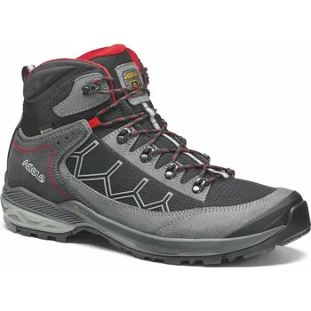 Pánská treková obuv Asolo Falcon EVO GV MM, grey/black - pánské pohorky UK9,5 / EU43 (2/3) / 28,5cm + Doprava zdarma
