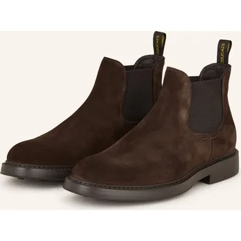 Pánské mokasíny Doucal's Pánské Chelsea Boty, tmavě hnědá, 42