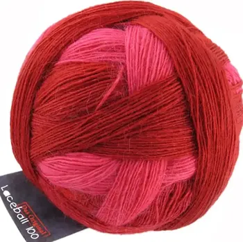 Příze Schoppel Wolle Lace ball 100 Pro 2166 Heißes Eisen (Příze Lace ball 100 2166 Heißes Eisen)