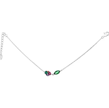 Náramek Stříbrný náramek se zirkony - AP534-4823