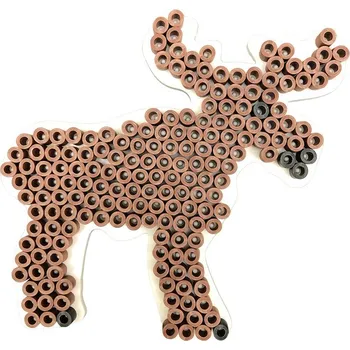 Dětské navlékací korálky Nabbi BIO šablona na zažehlovací korálky - LOS