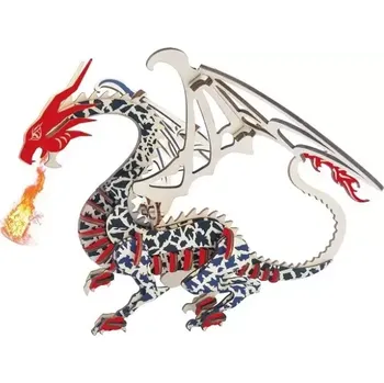 ostatní stavebnice Woodcraft Dřevěné 3D puzzle Drak