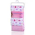 T-TOMI Látkové osušky Pink snails