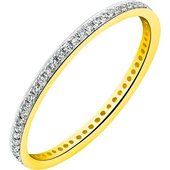 Prsten Zlatý prsten s diamanty - Eternity - 0,14 ct - ryzost 585 - 103.620
