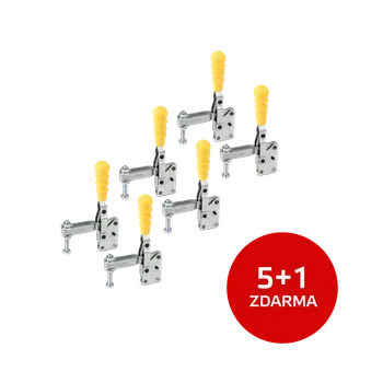 Svěrák JC Metal Sada 5+1 ks: Svislá upínka 240 UR
