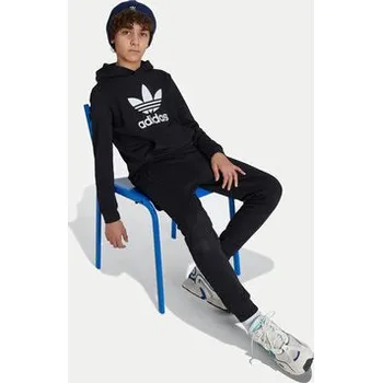 Dámská mikina adidas Mikina Trefoil IY7446 Černá Regular Fit 9_10Y