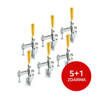 Svěrák JC Metal Sada 5+1 ks: Svislá upínka 231