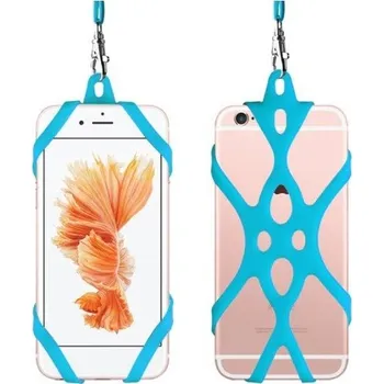 Přívěsek Přívěskynakrk.cz Univerzální silikonový popruh na telefon modrý