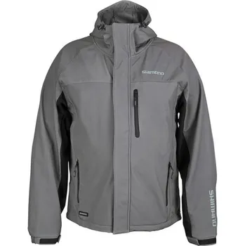 Rybářské oblečení Shimano Bunda Wear Soft Shell Jacket Grey - XL