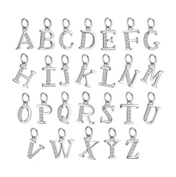 Přívěsek NUBIS® Stříbrný přívěšek - iniciála písmeno - NB-4486-D