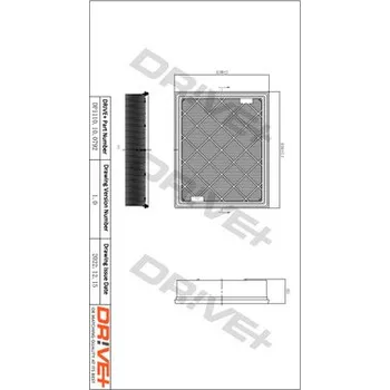 Vzduchový filtr Vzduchový filtr Dr!ve+ DP1110.10.0792